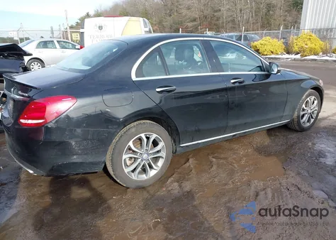 2017 Mercedes-Benz C 300 4Matic из США, поврежденный, VIN WDDWF4KBXHR280327